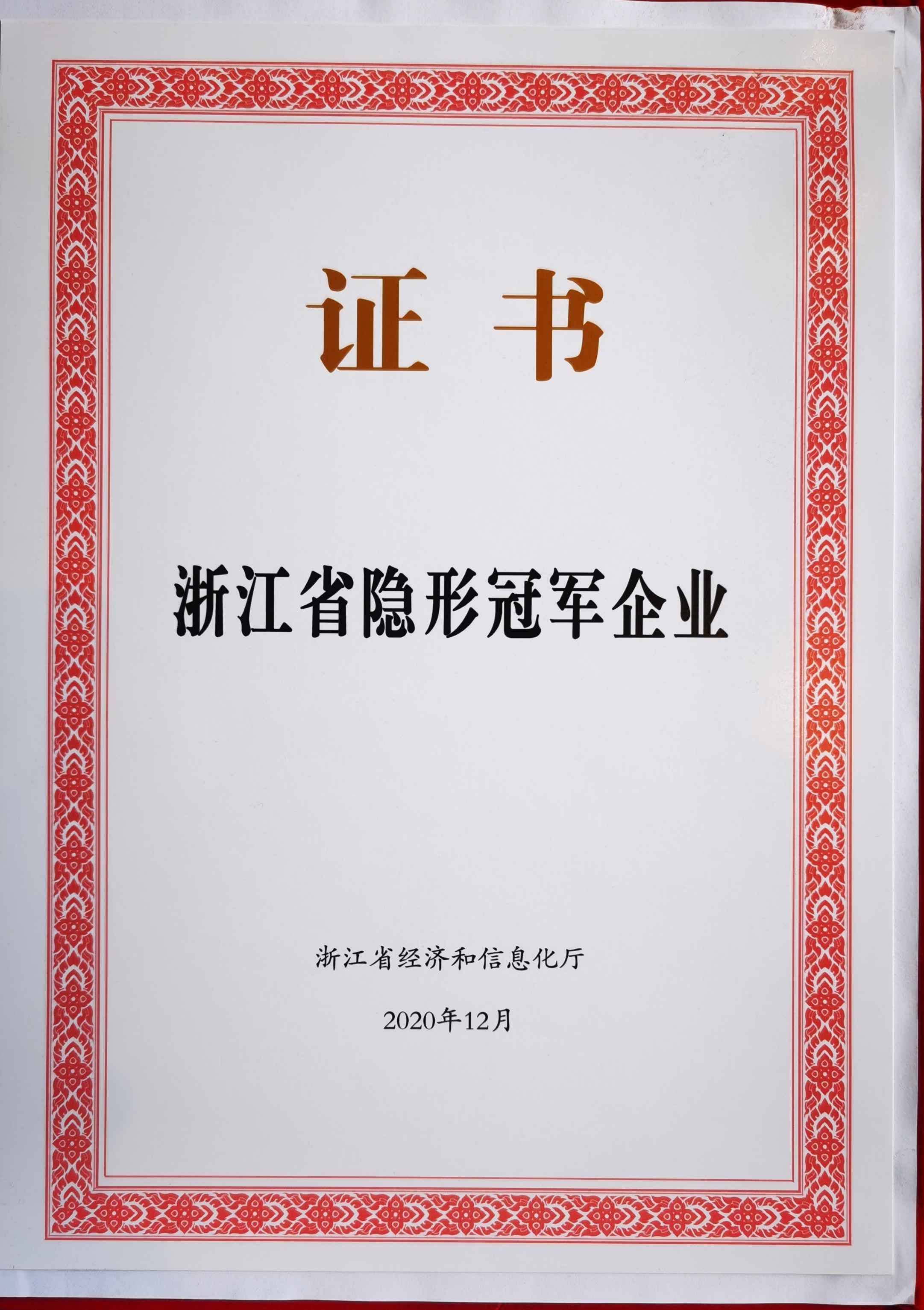 浙江省隱形冠軍企業(yè)-華緣新材(圖1) 浙江省隱形冠軍企業(yè)-華緣新材(圖1)